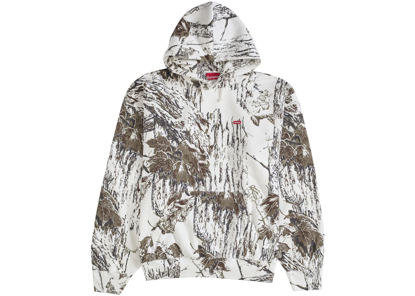 Supreme Small Box Hooded Sweatshirt (SS24) Snow Camo