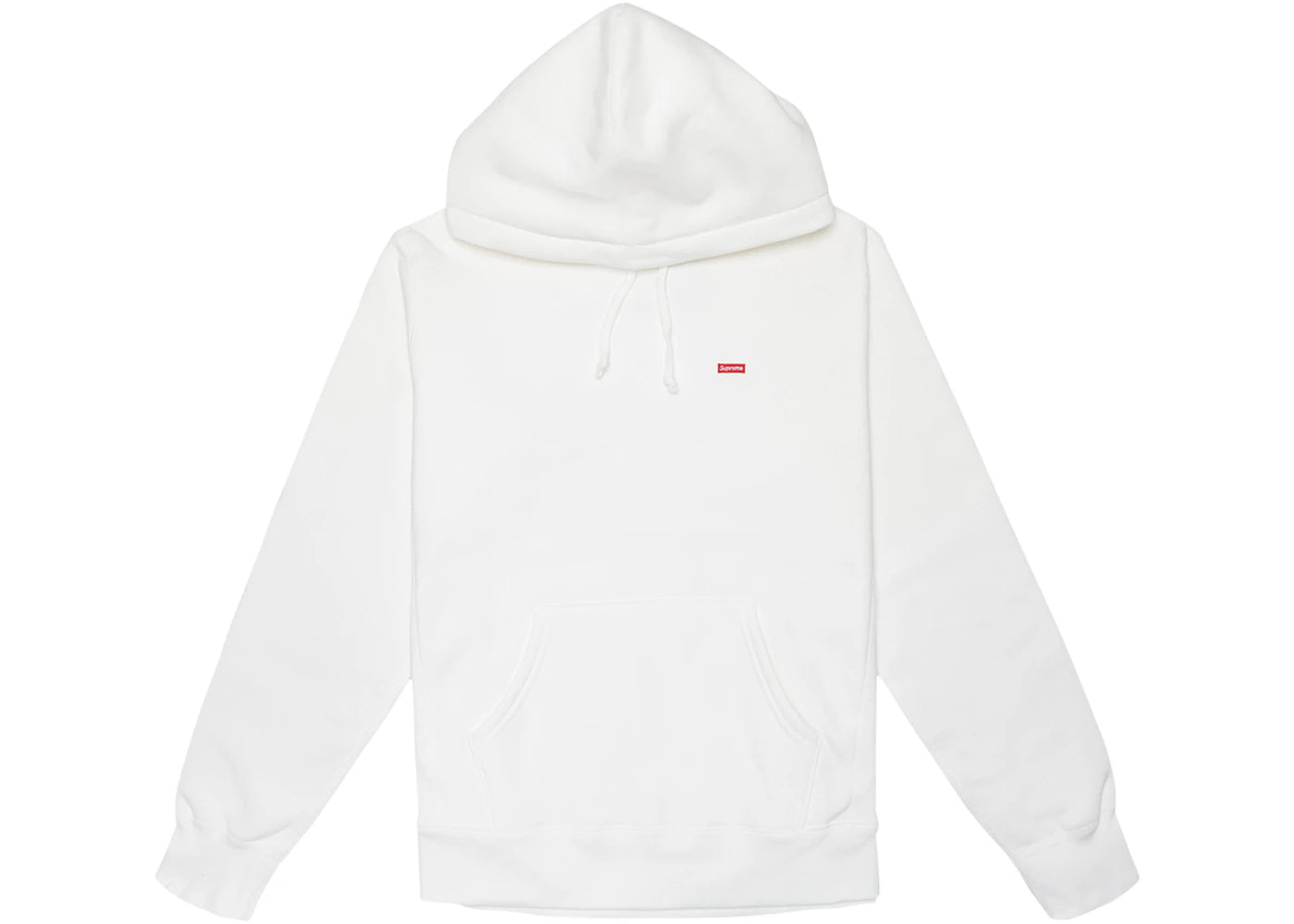 Supreme Small Box Hooded Sweatshirt White