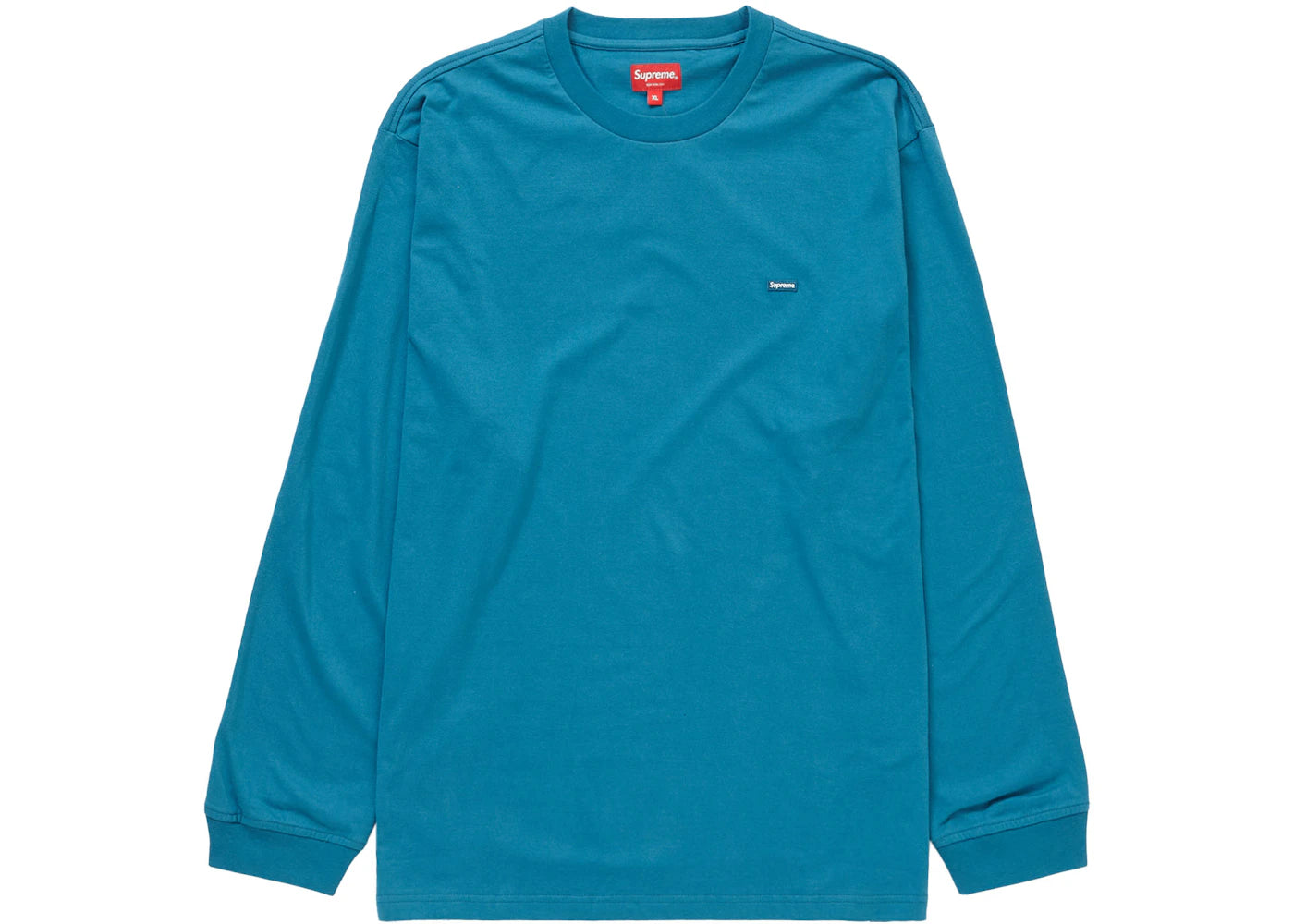Supreme Small Box L/S Tee (FW22) Teal