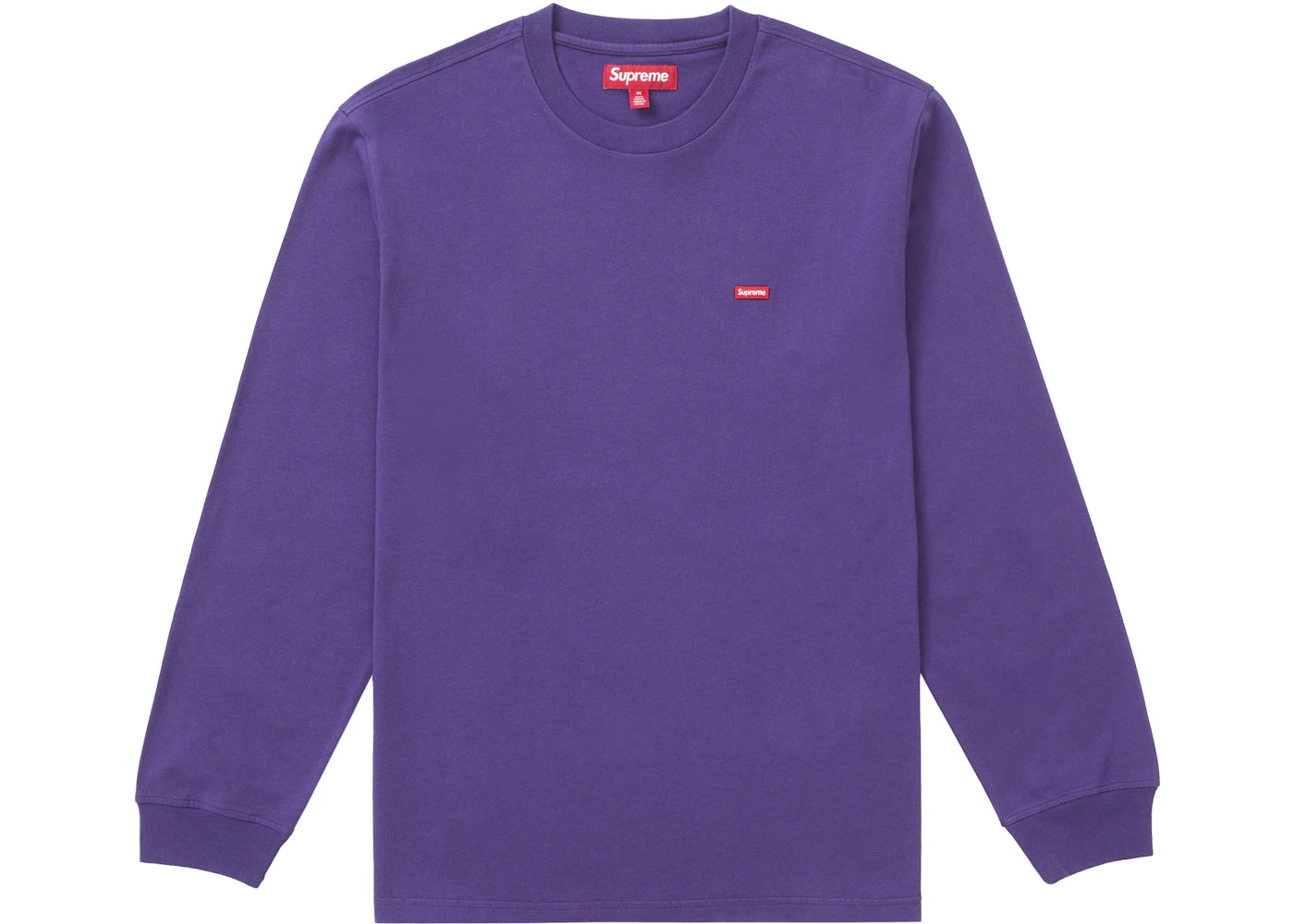 Supreme Small Box L/S Tee (FW24) Purple