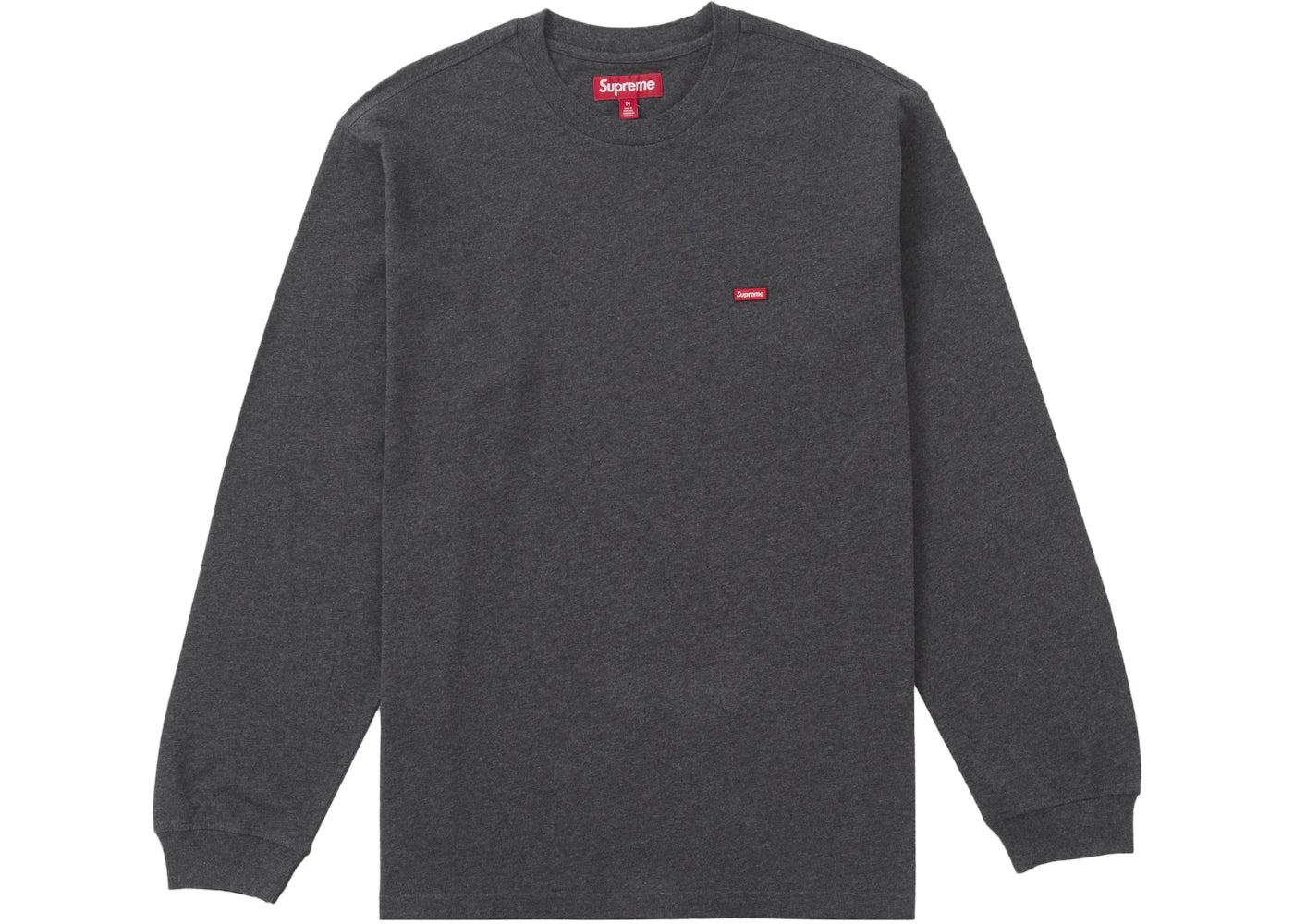 Supreme Small Box L/S Tee (FW24) Charcoal