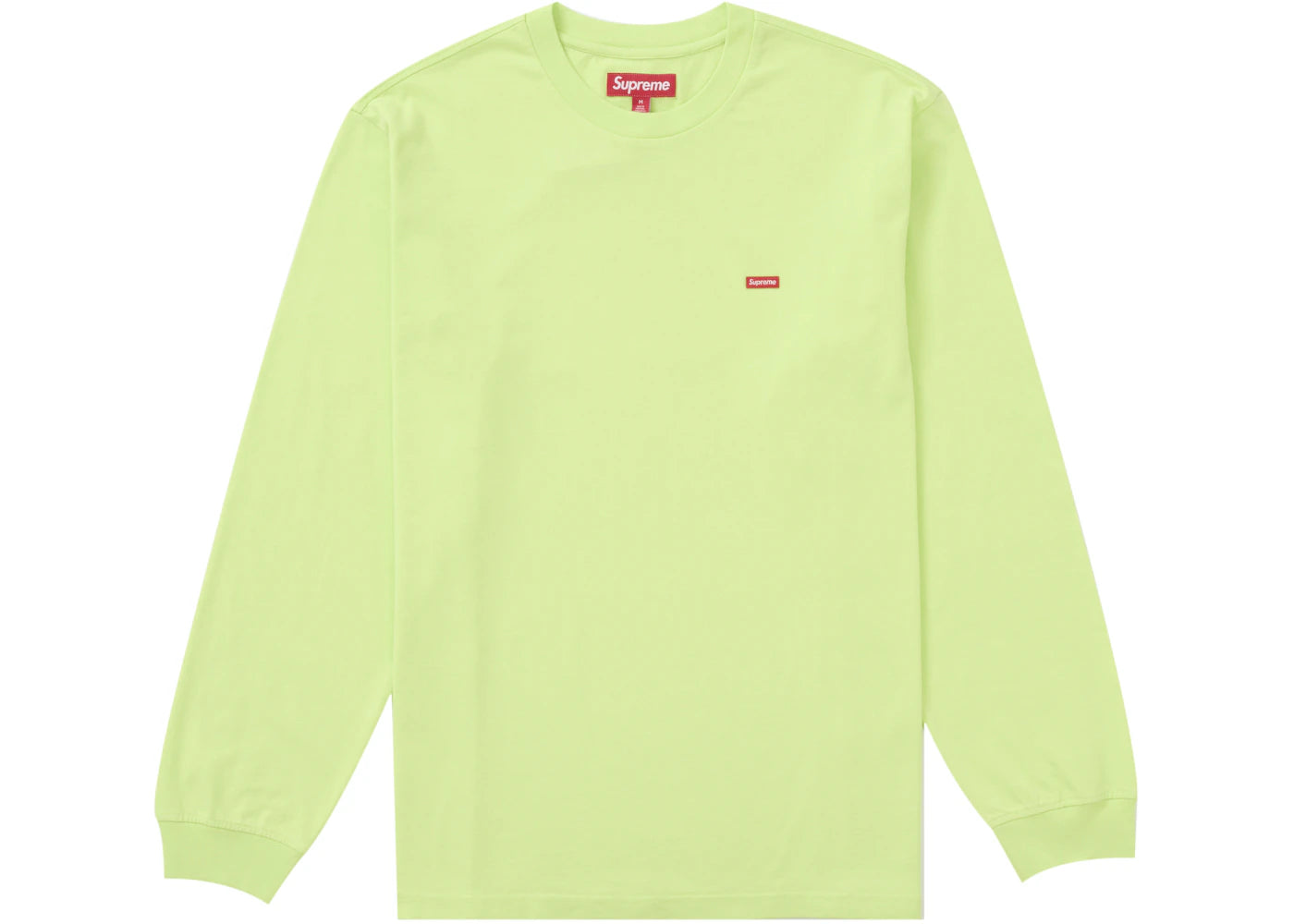 Supreme Small Box L/S Tee (FW24) Light Green