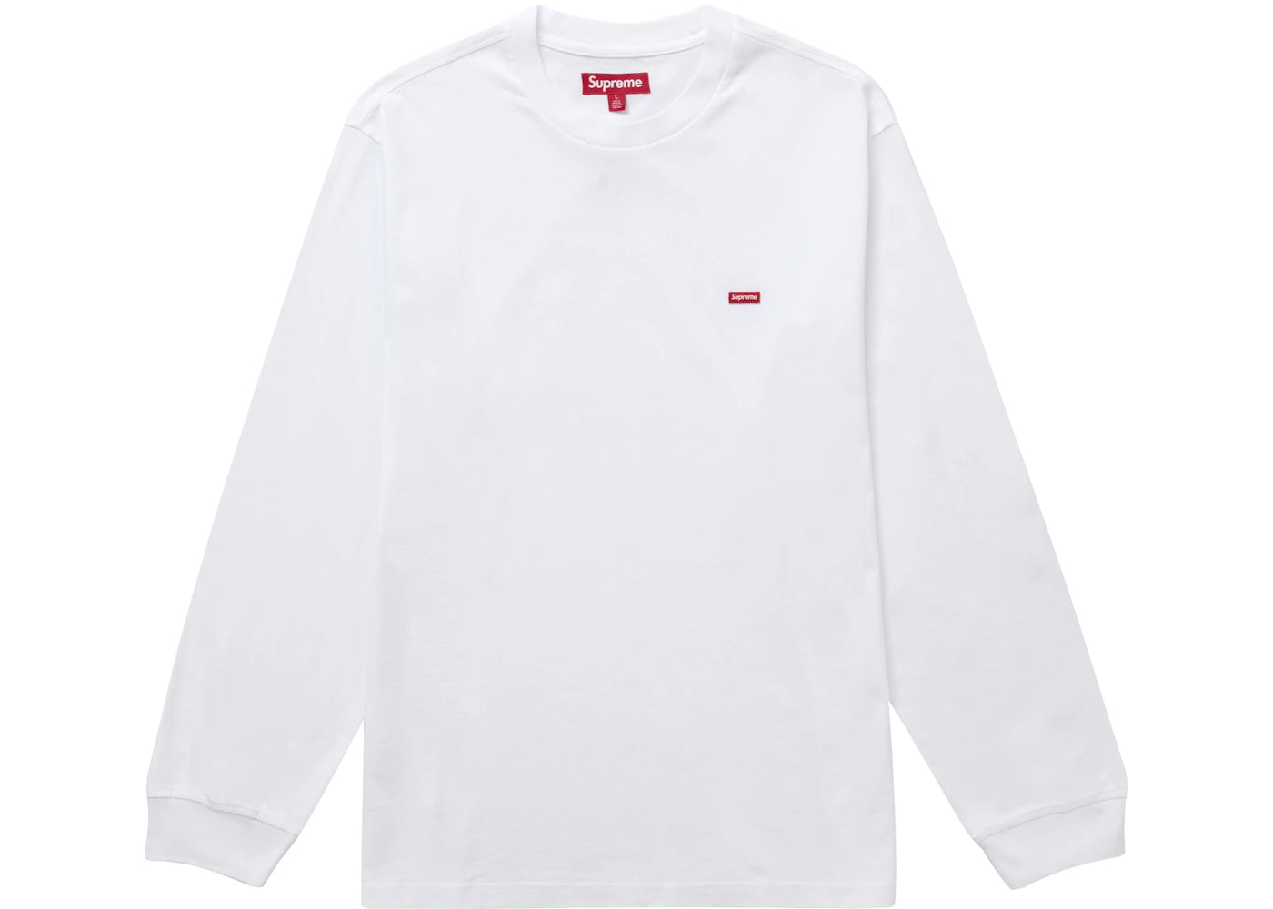Supreme Small Box L/S Tee (FW24) White