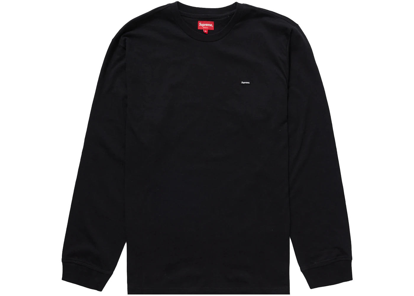 Supreme Small Box L/S Tee (SS22) Black