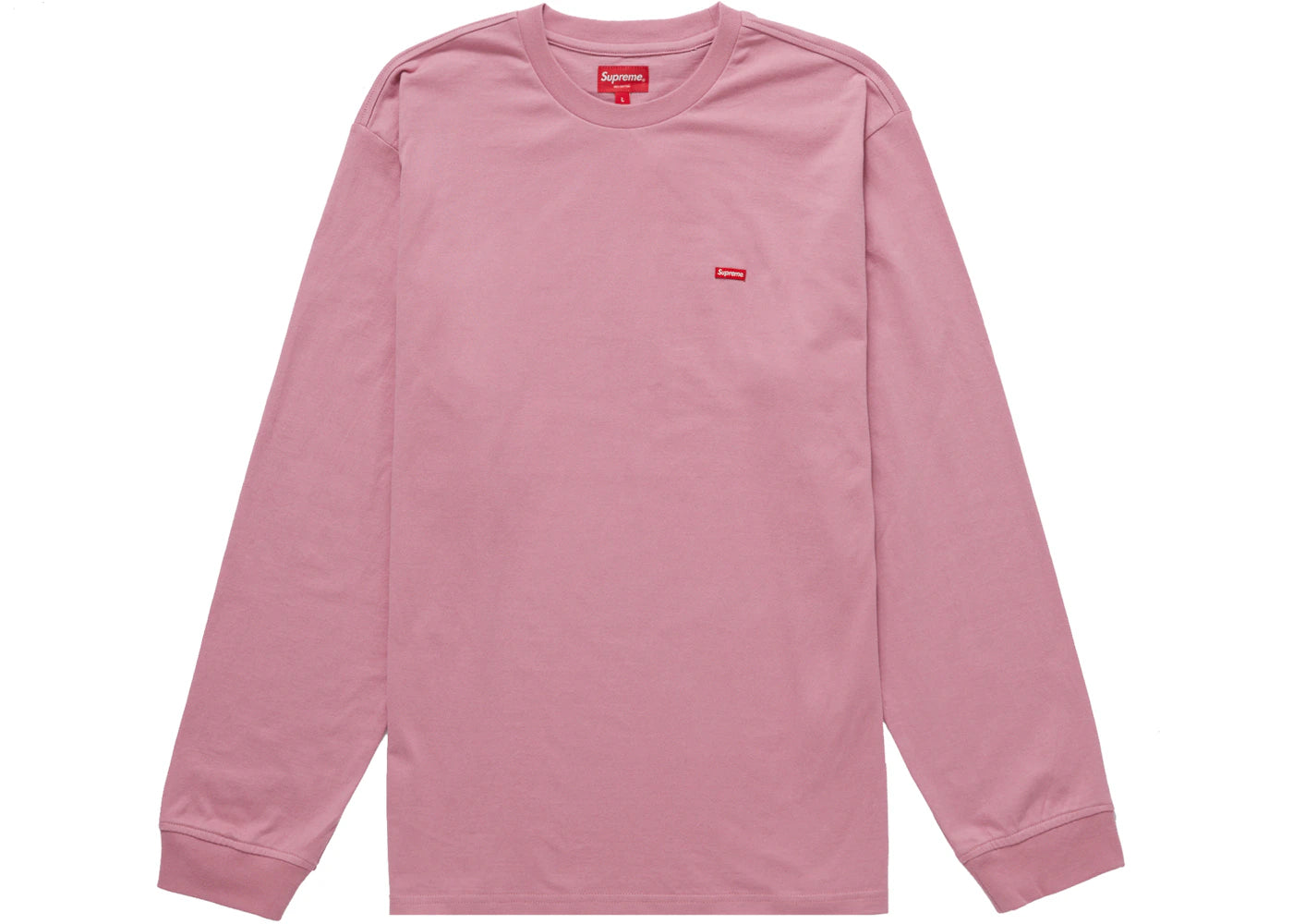 Supreme Small Box L/S Tee (SS22) Pink