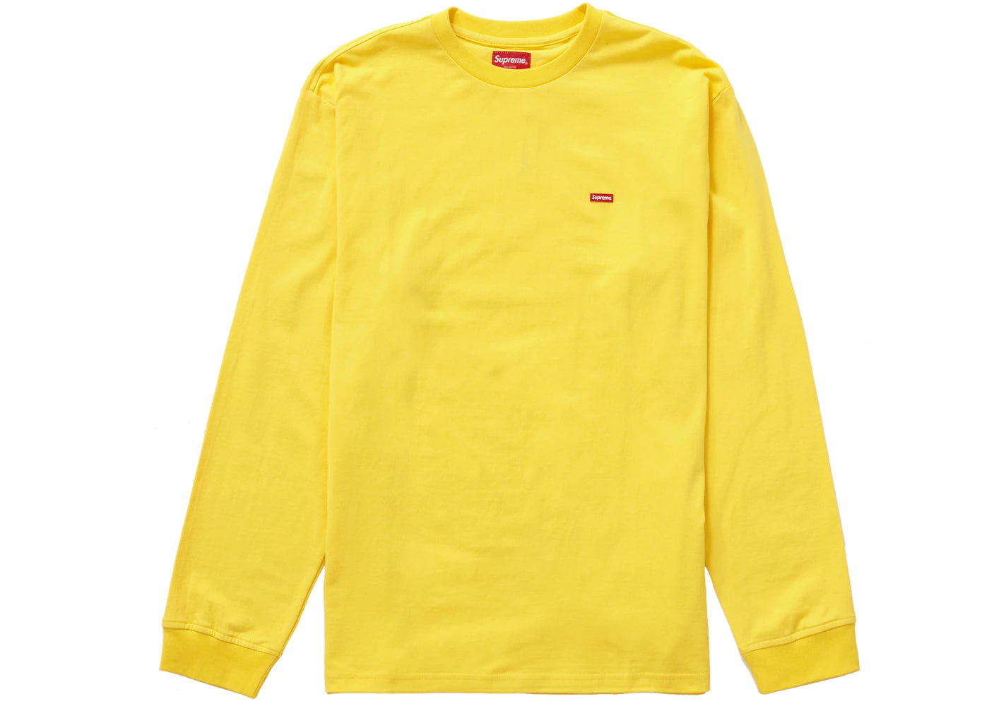 Supreme Small Box L/S Tee (SS22) Yellow