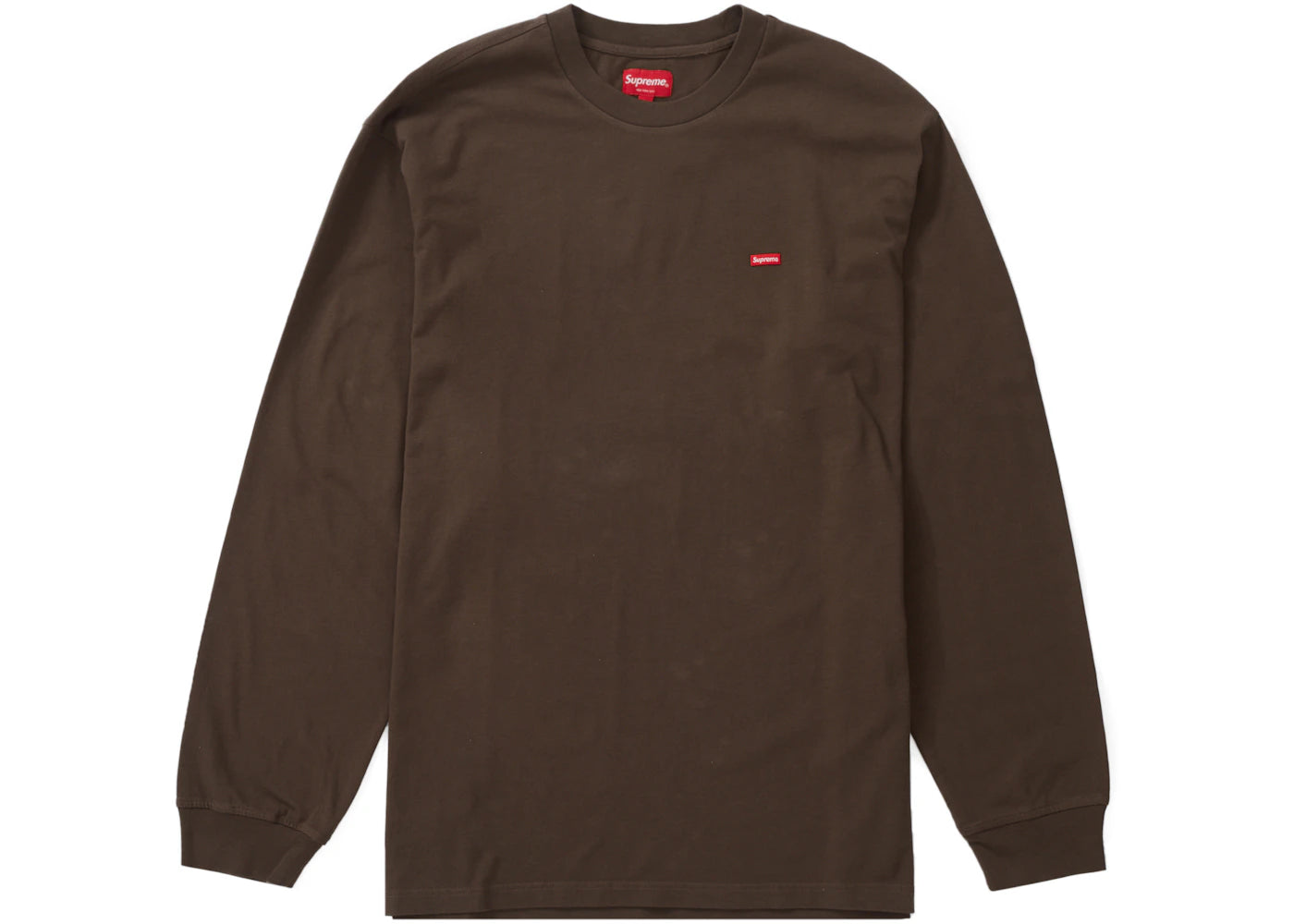 Supreme Small Box L/S Tee (SS23) Brown