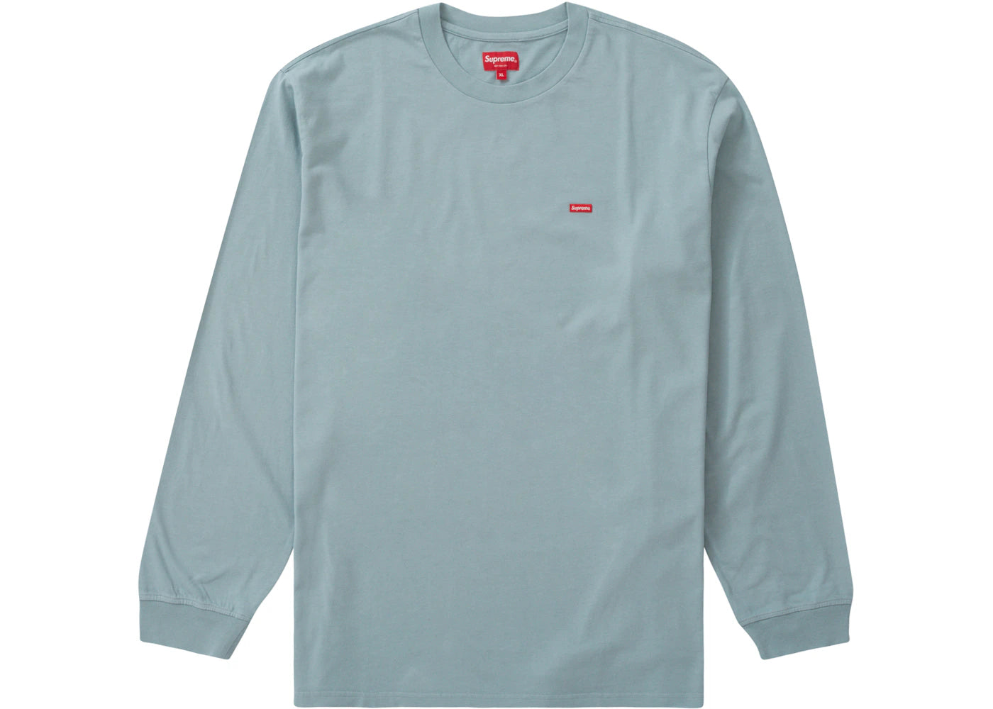 Supreme Small Box L/S Tee (SS23) Light Slate