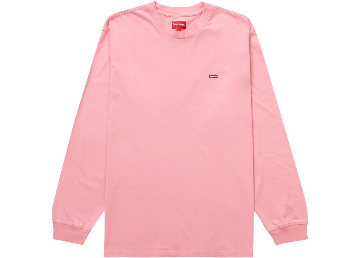 Supreme Small Box L/S Tee (SS23) Pink