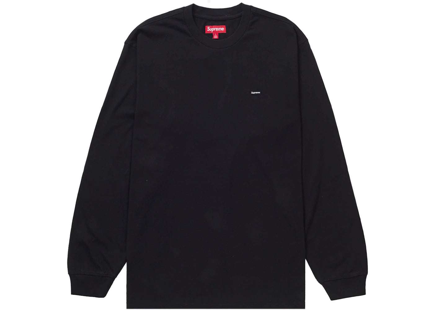 Supreme Small Box L/S Tee (SS24) Black
