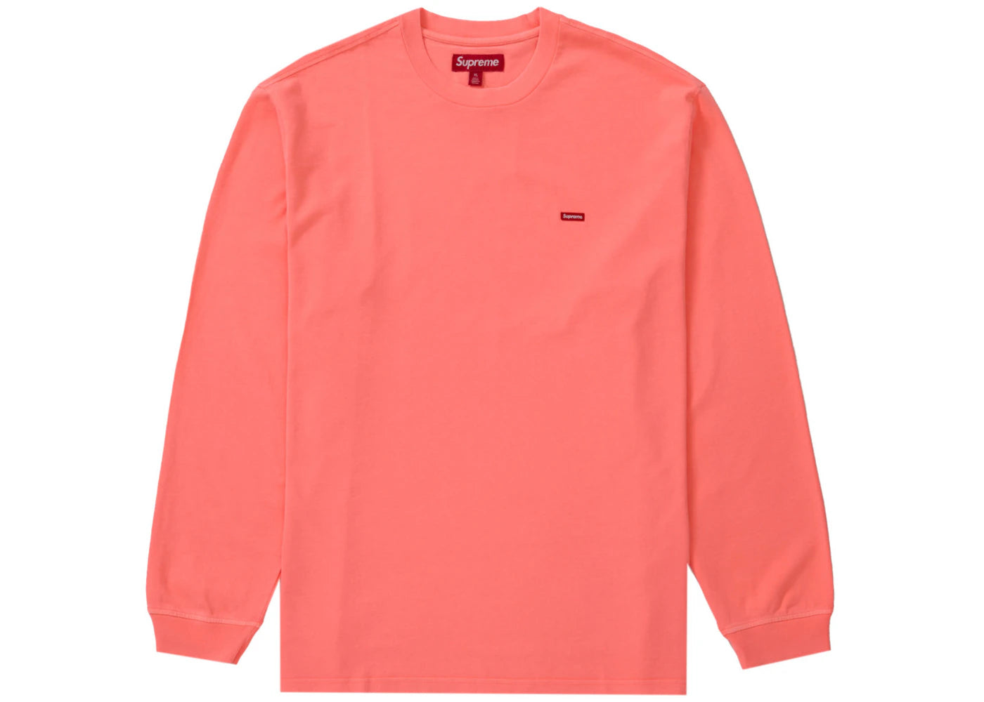 Supreme Small Box L/S Tee (SS24) Bright Orange