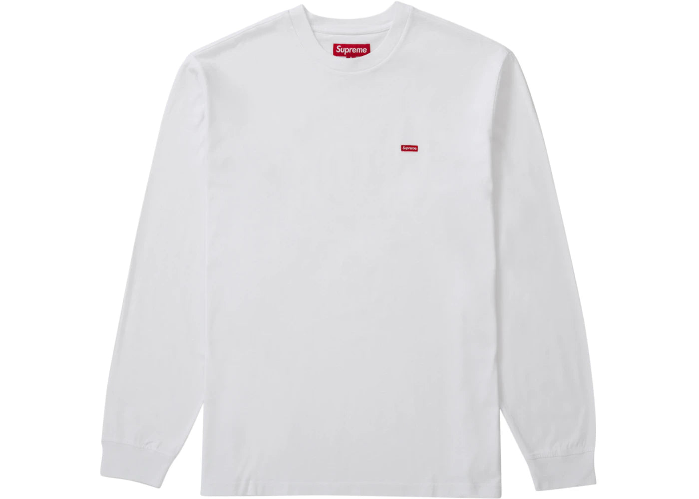 Supreme Small Box L/S Tee (SS24) White