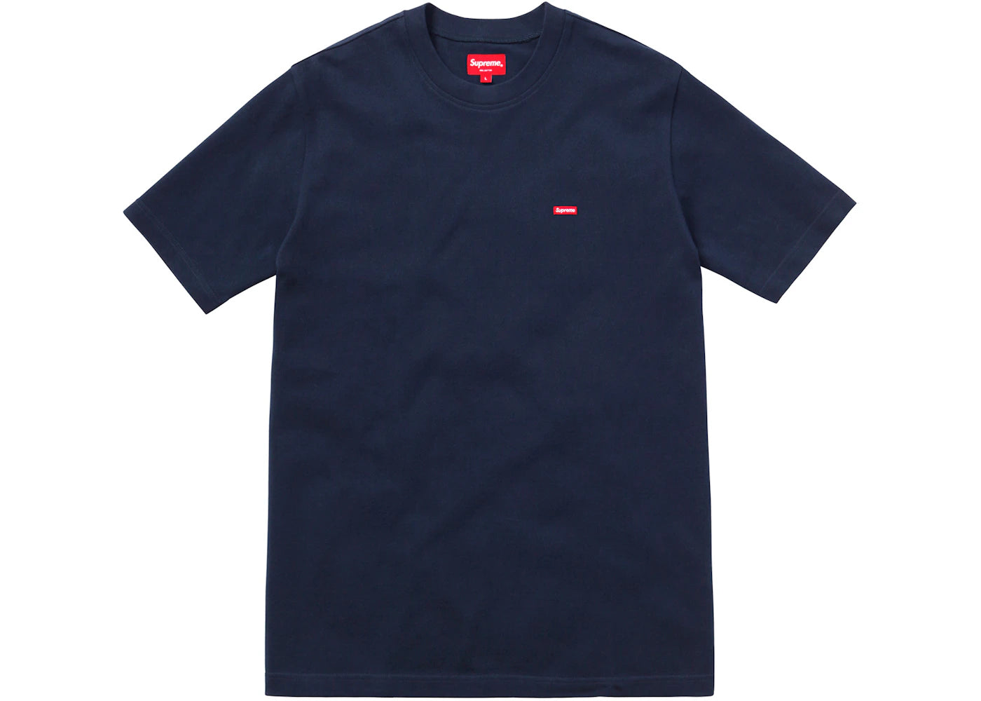 Supreme Small Box Pique Tee Navy