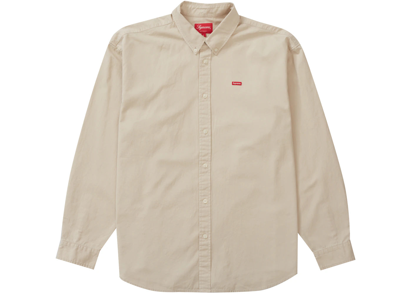 Supreme Small Box Shirt (SS23) Stone