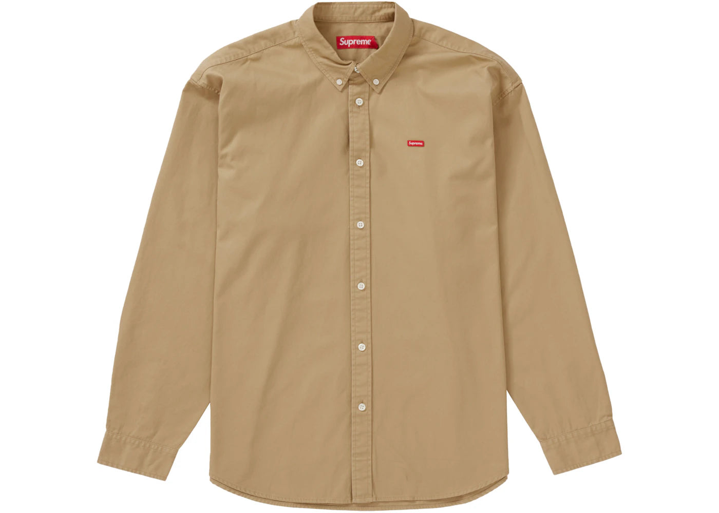 Supreme Small Box Shirt Tan