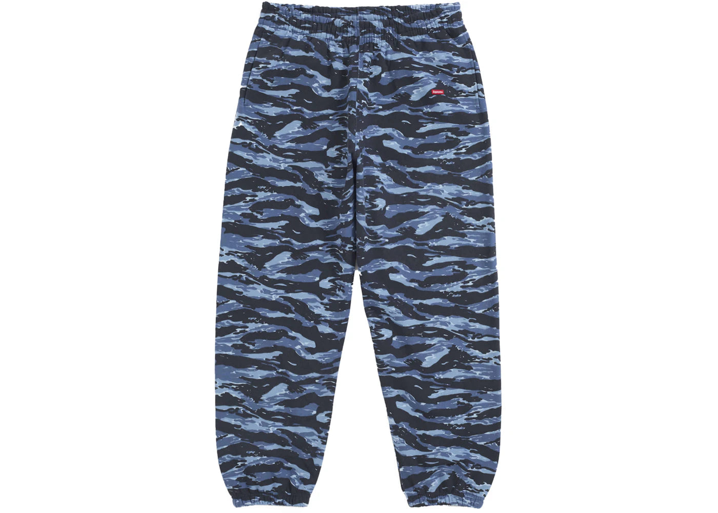 Supreme Small Box Sweatpant (FW24) Blue Tiger Camo