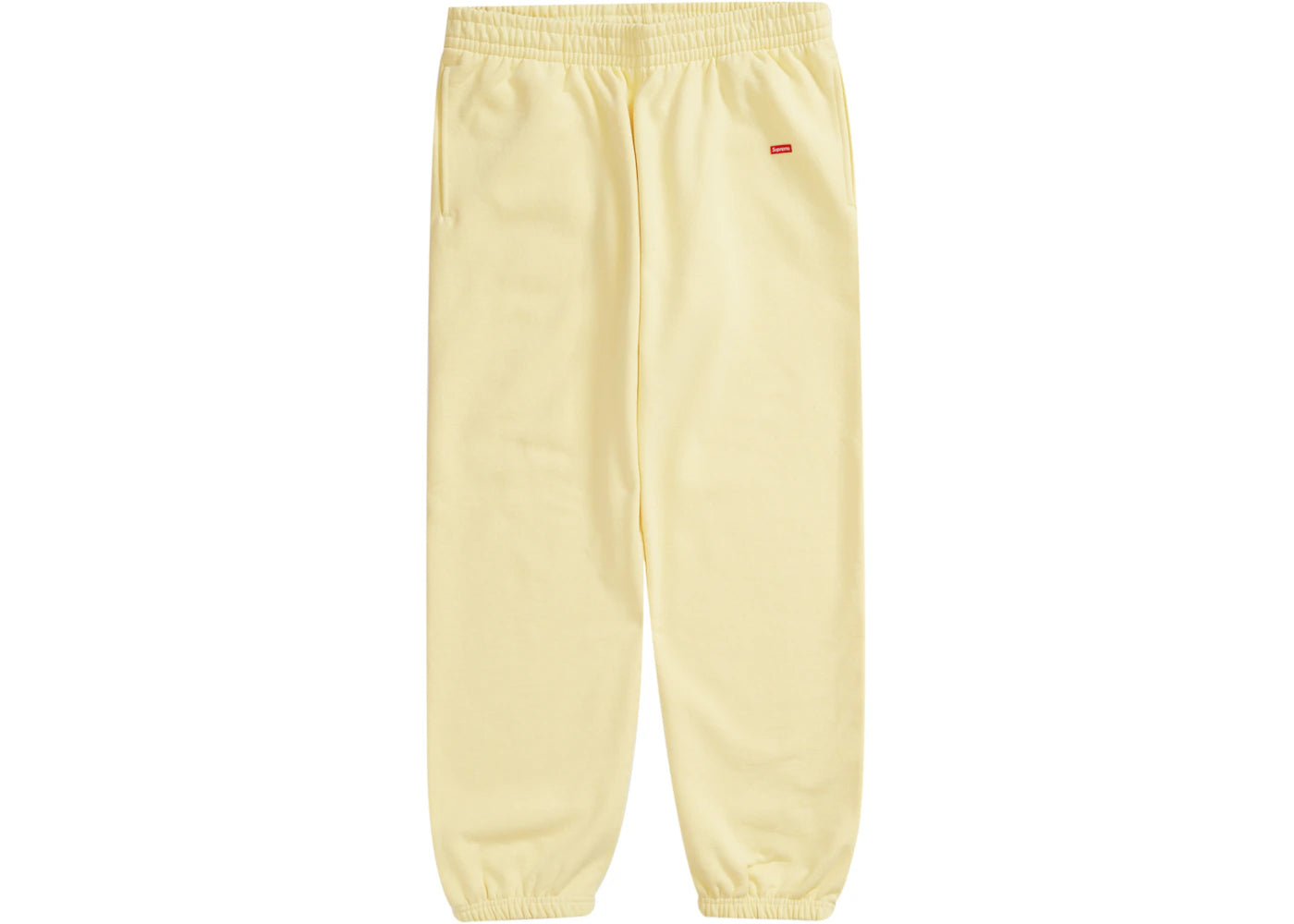 Supreme Small Box Sweatpant (SS23) Light Yellow