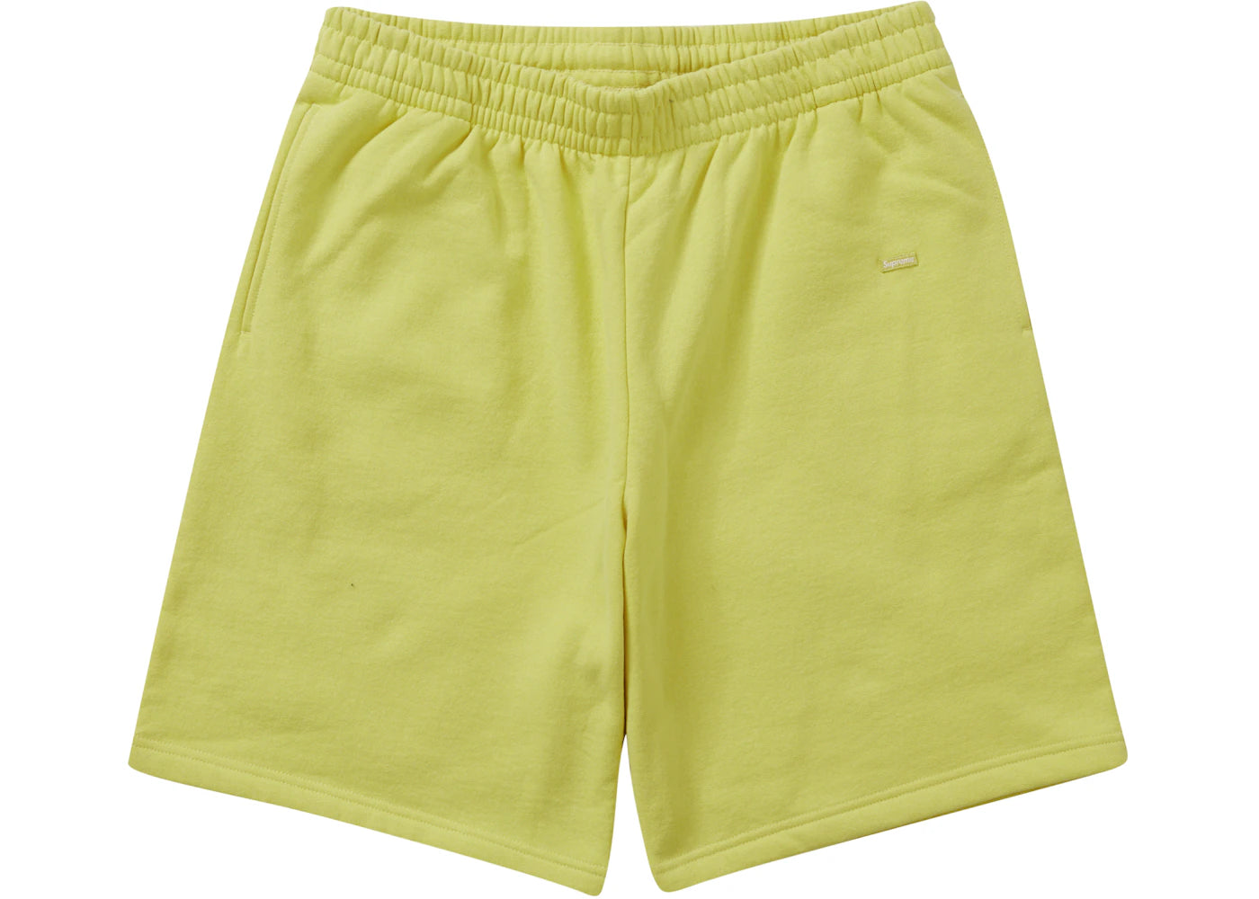 Supreme Small Box Sweatshort (FW23) Acid Yellow