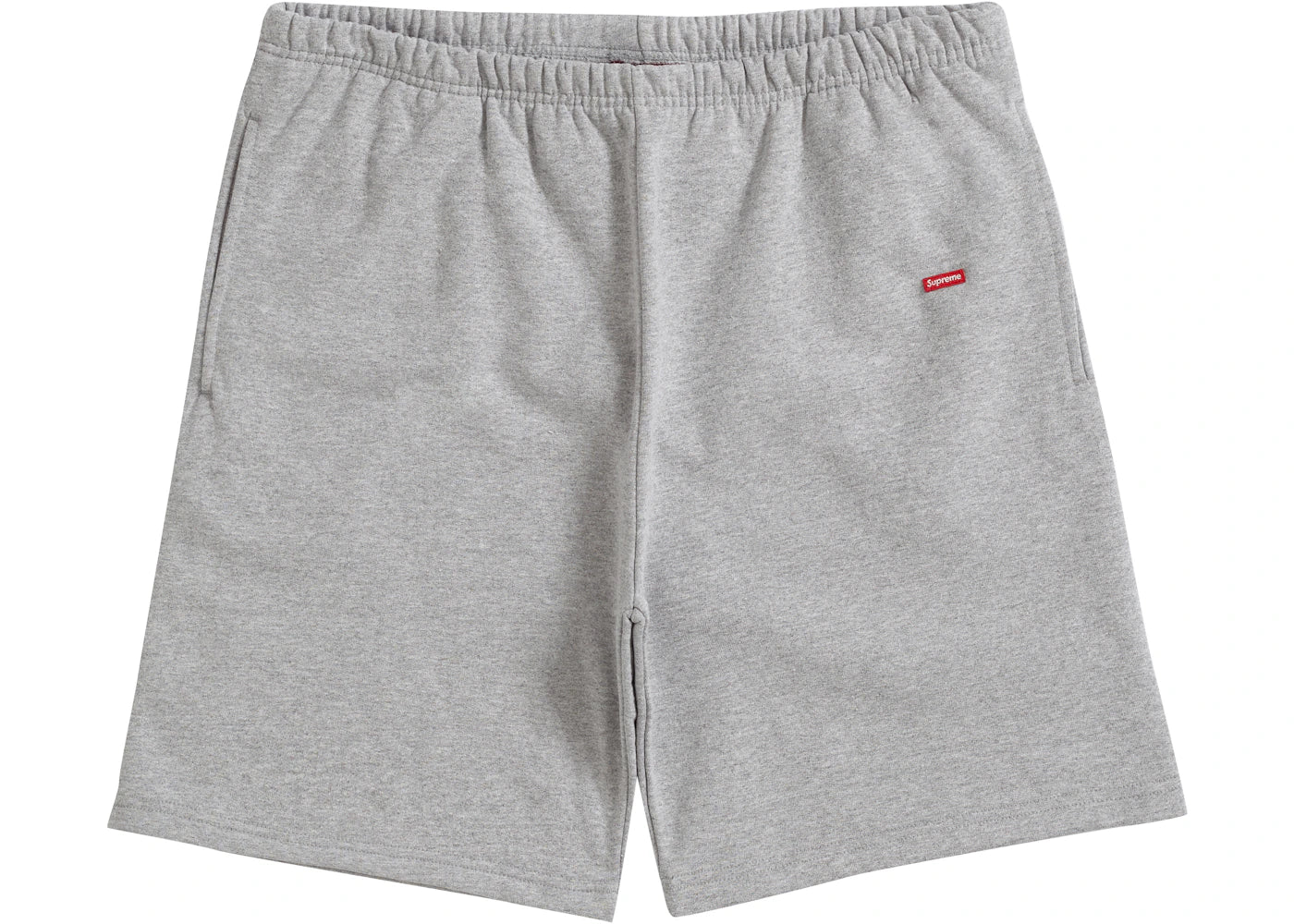 Supreme Small Box Sweatshort Heather Grey