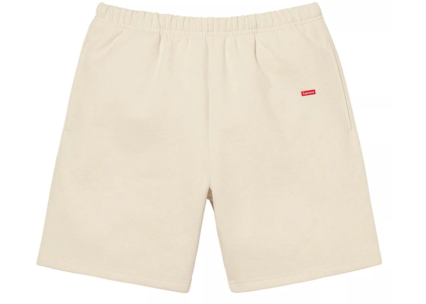 Supreme Small Box Sweatshort (SS21) Natural