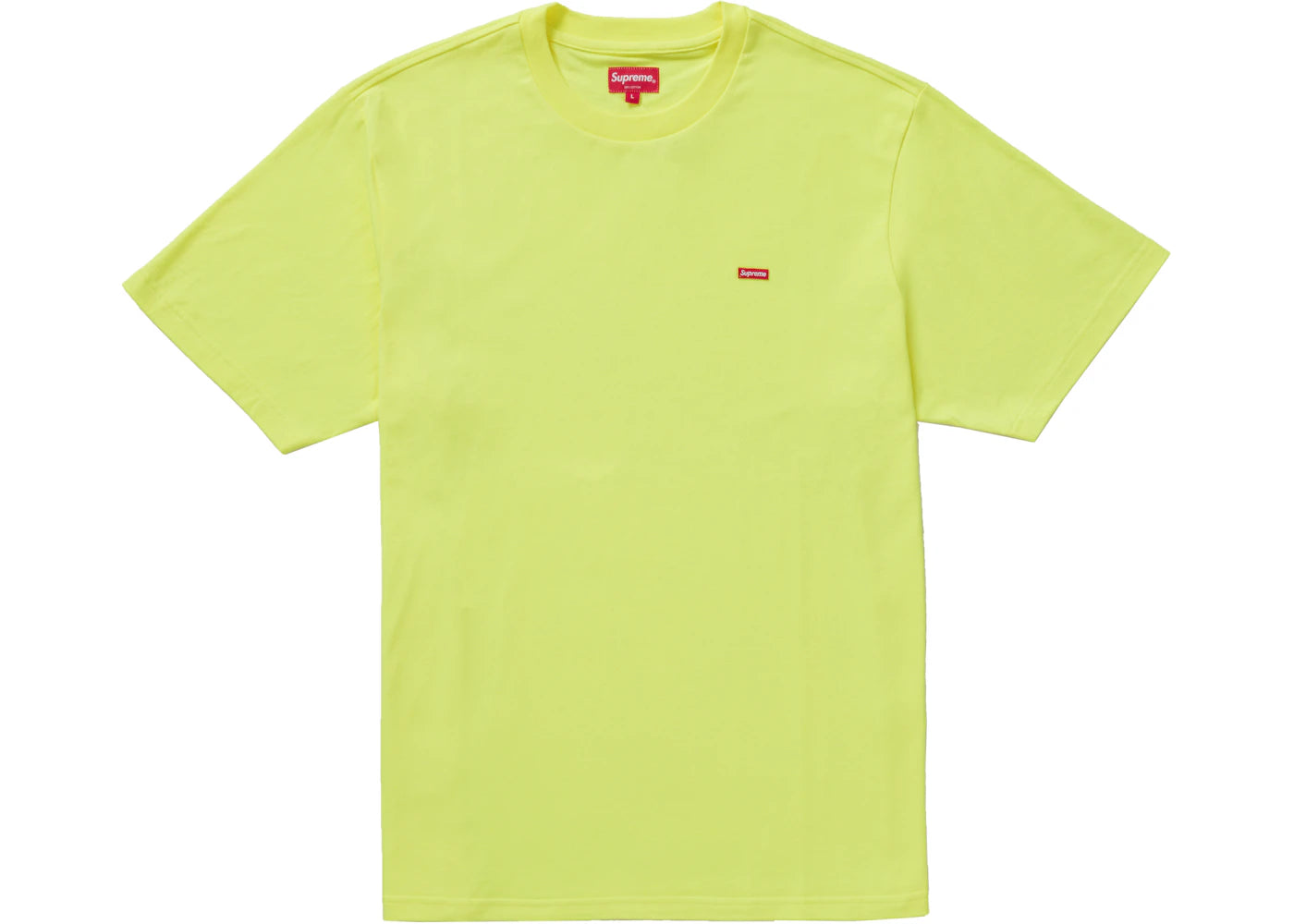 Supreme Small Box Tee (FW20) Fluorescent Yellow