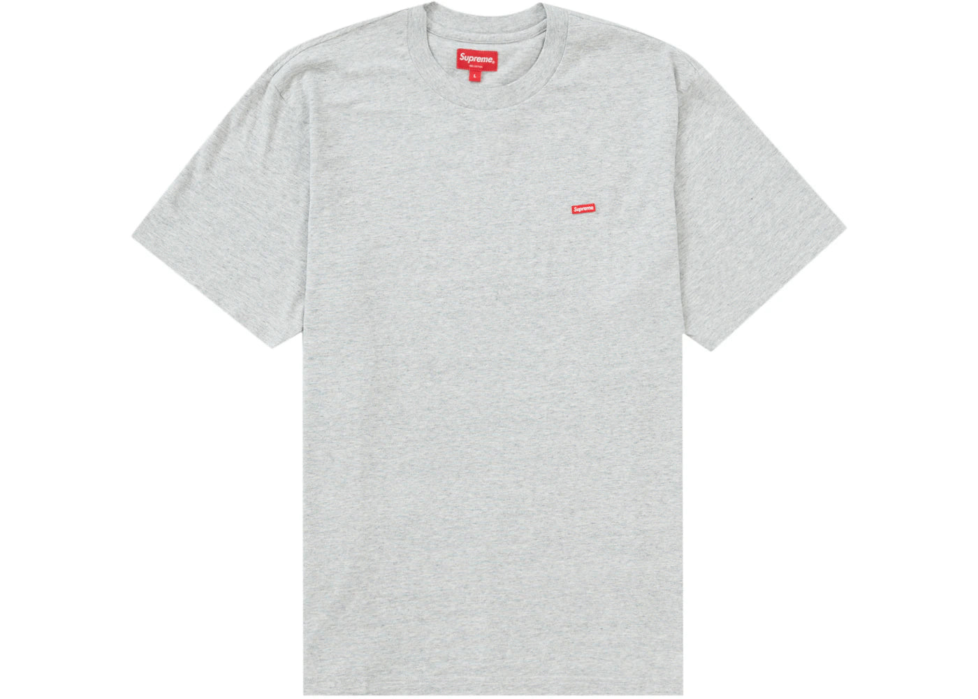 Supreme Small Box Tee Heather Grey