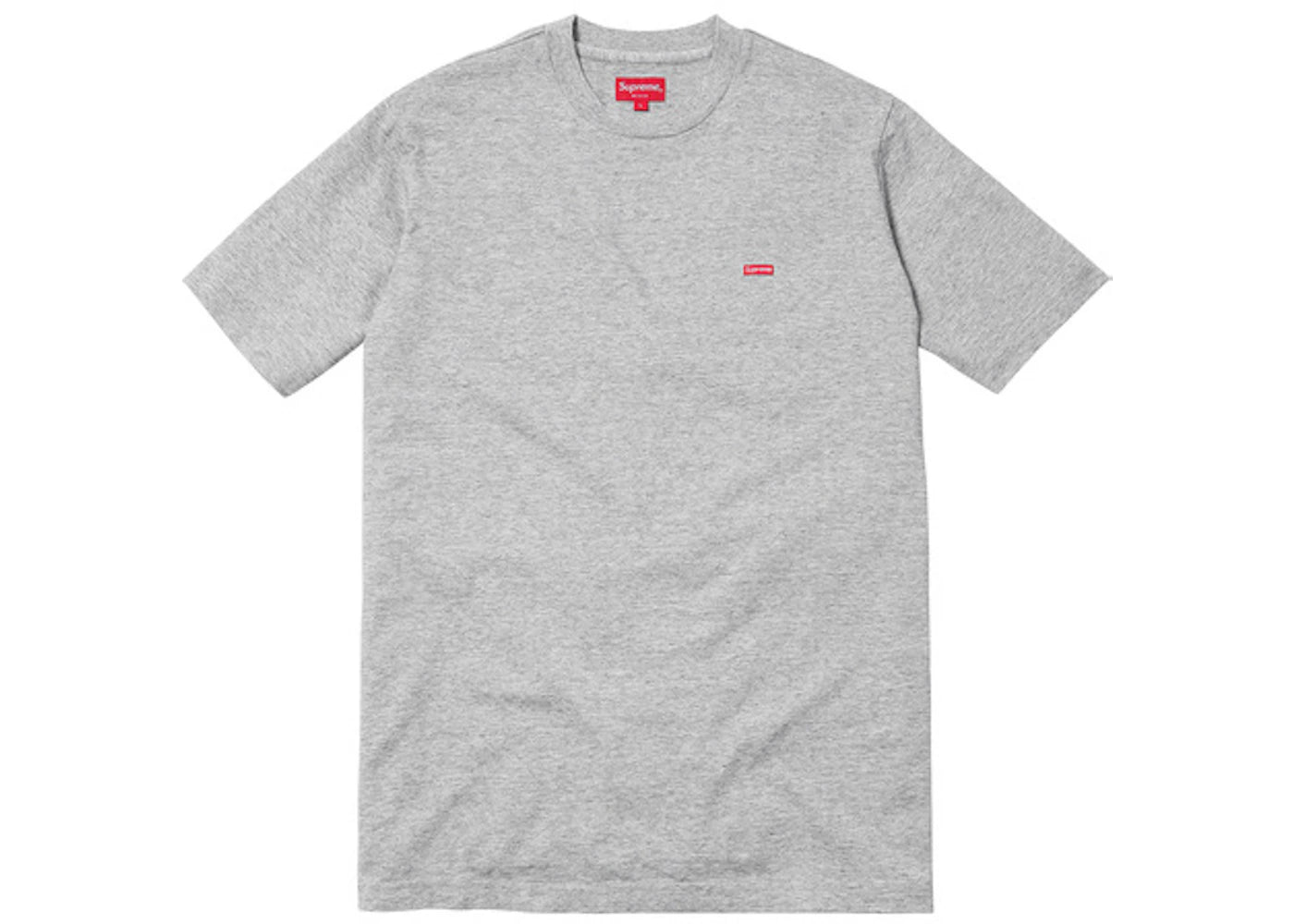 Supreme Small Box Tee SS17 Heather Grey