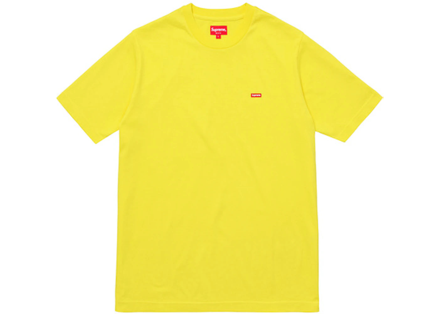 Supreme Small Box Tee SS17 Yellow