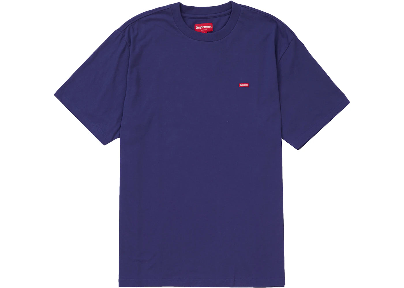 Supreme Small Box Tee Washed Navy