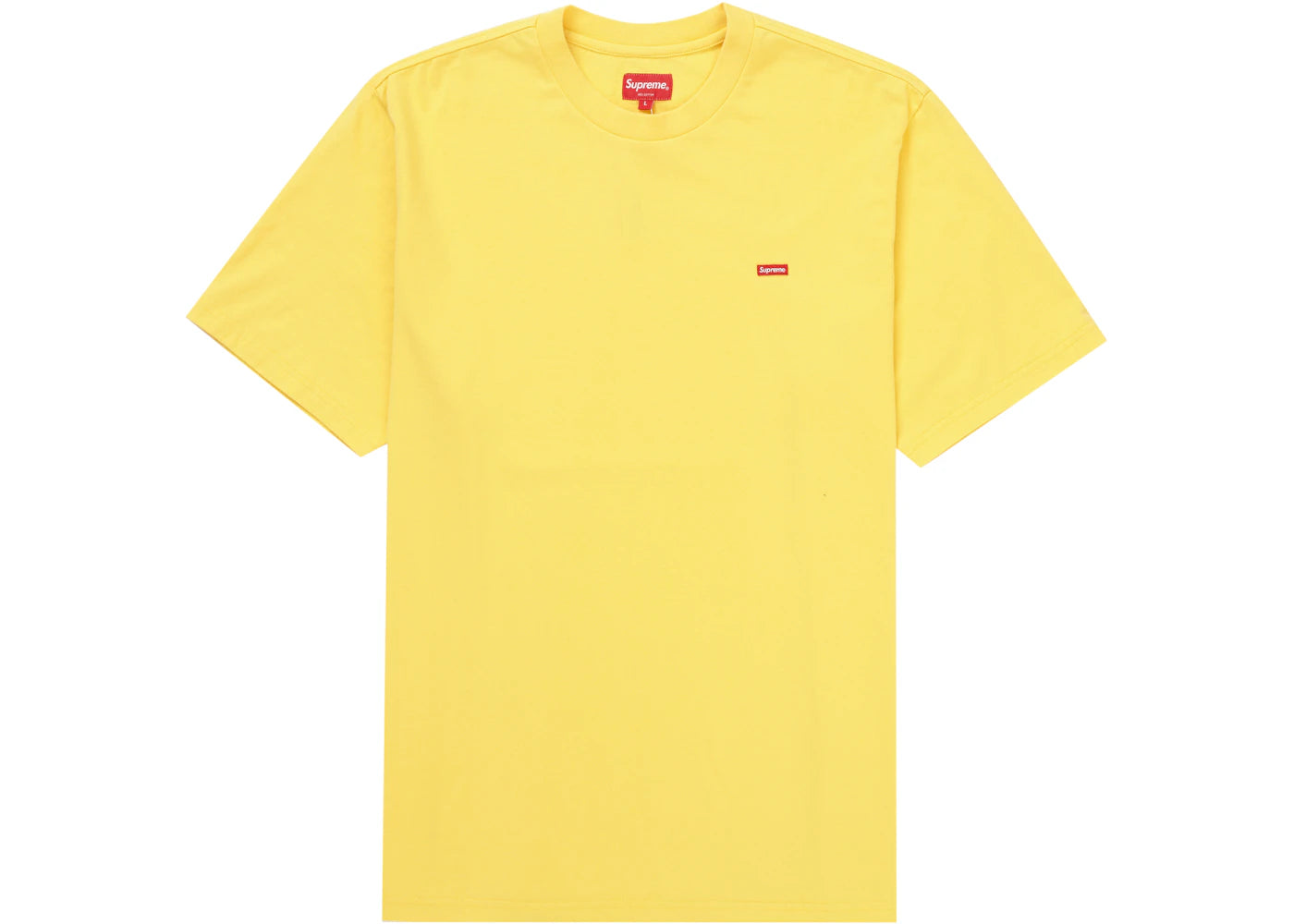 Supreme Small Box Tee Yellow