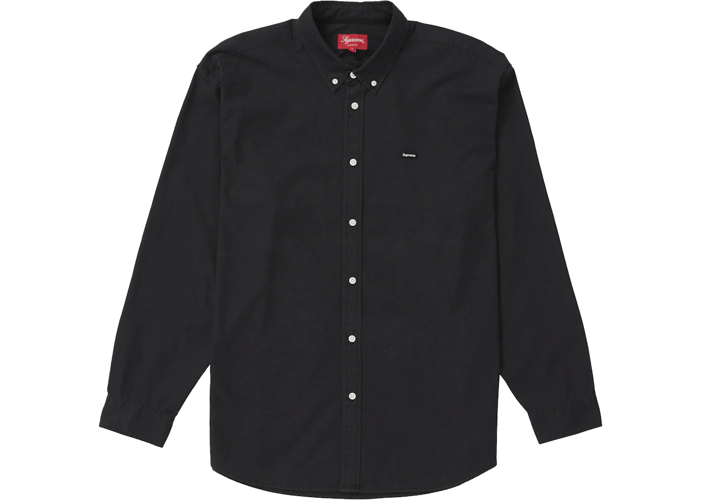 Supreme Small Box Twill Shirt Black