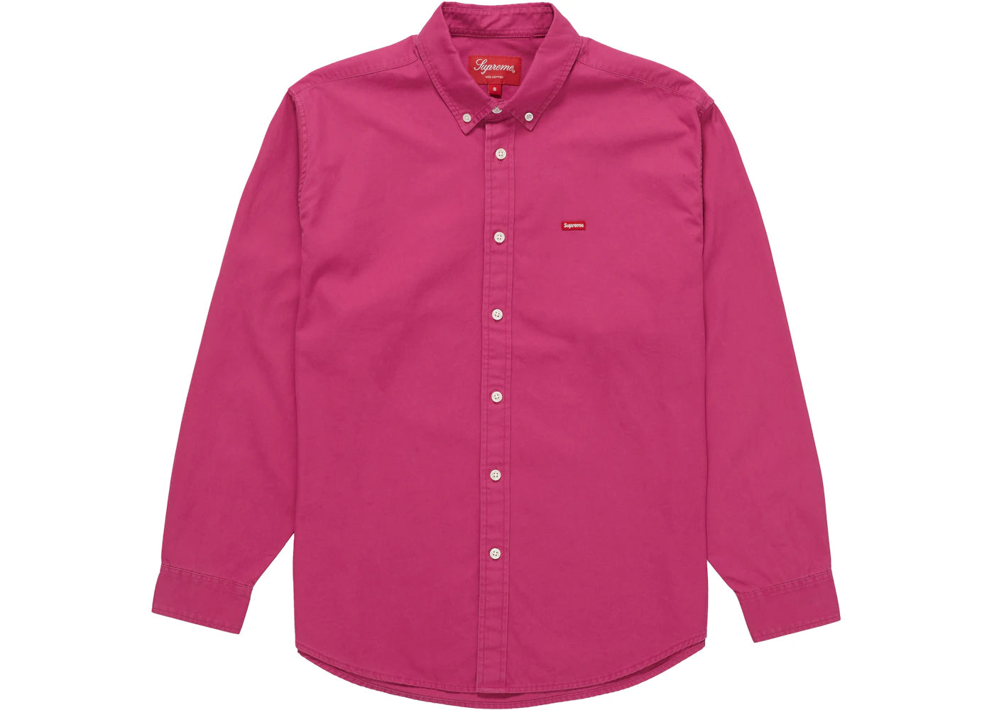 Supreme Small Box Twill Shirt Pink