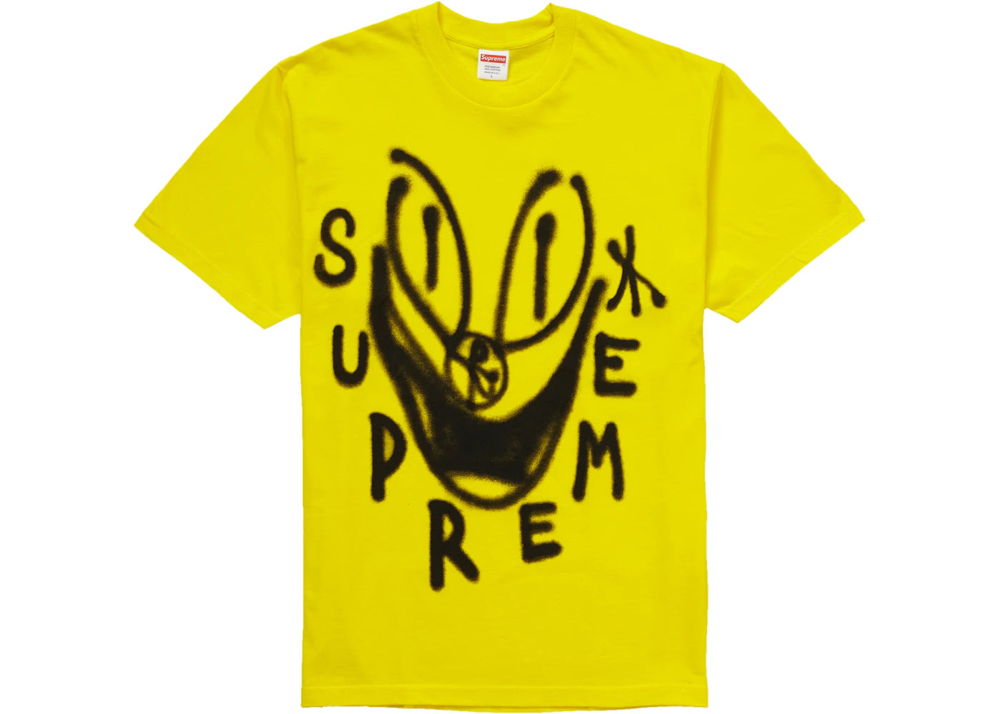 Supreme Smile Tee Yellow