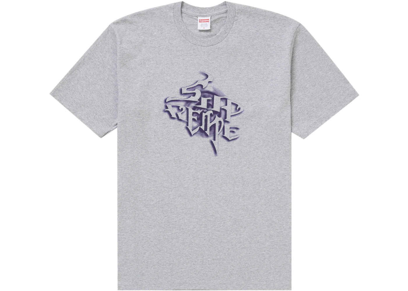 Supreme Smoke Tee (FW24) Heather Grey