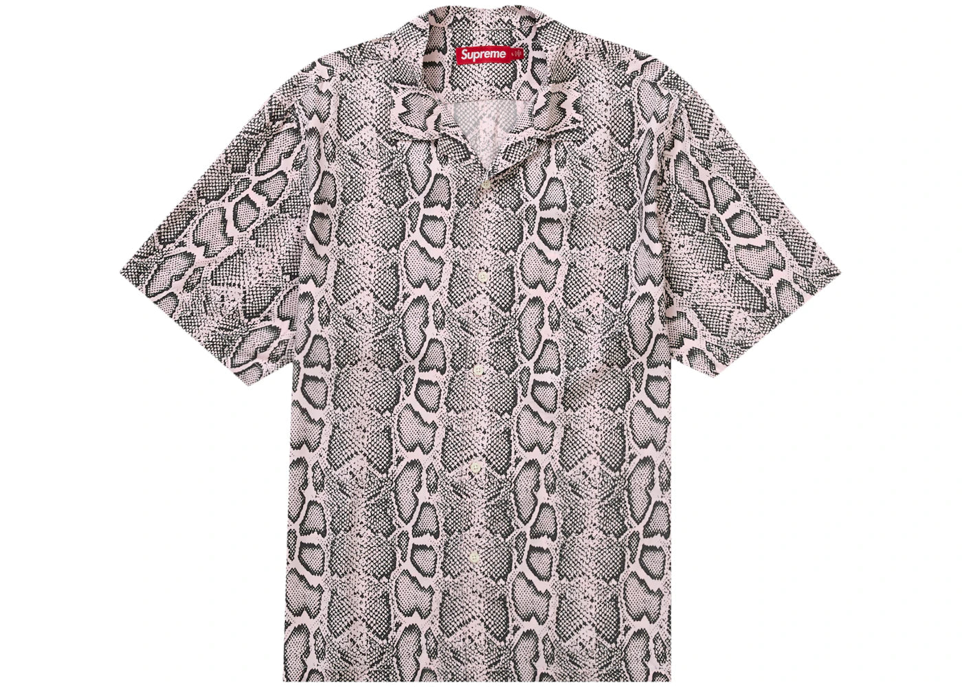 Supreme Snake S/S Shirt Pink