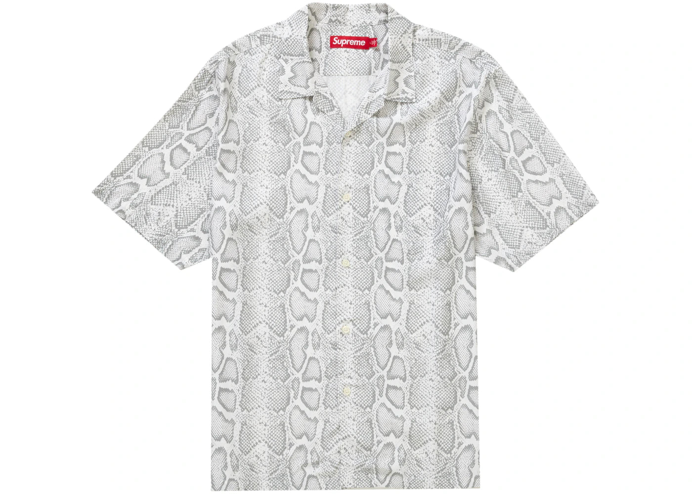 Supreme Snake S/S Shirt White