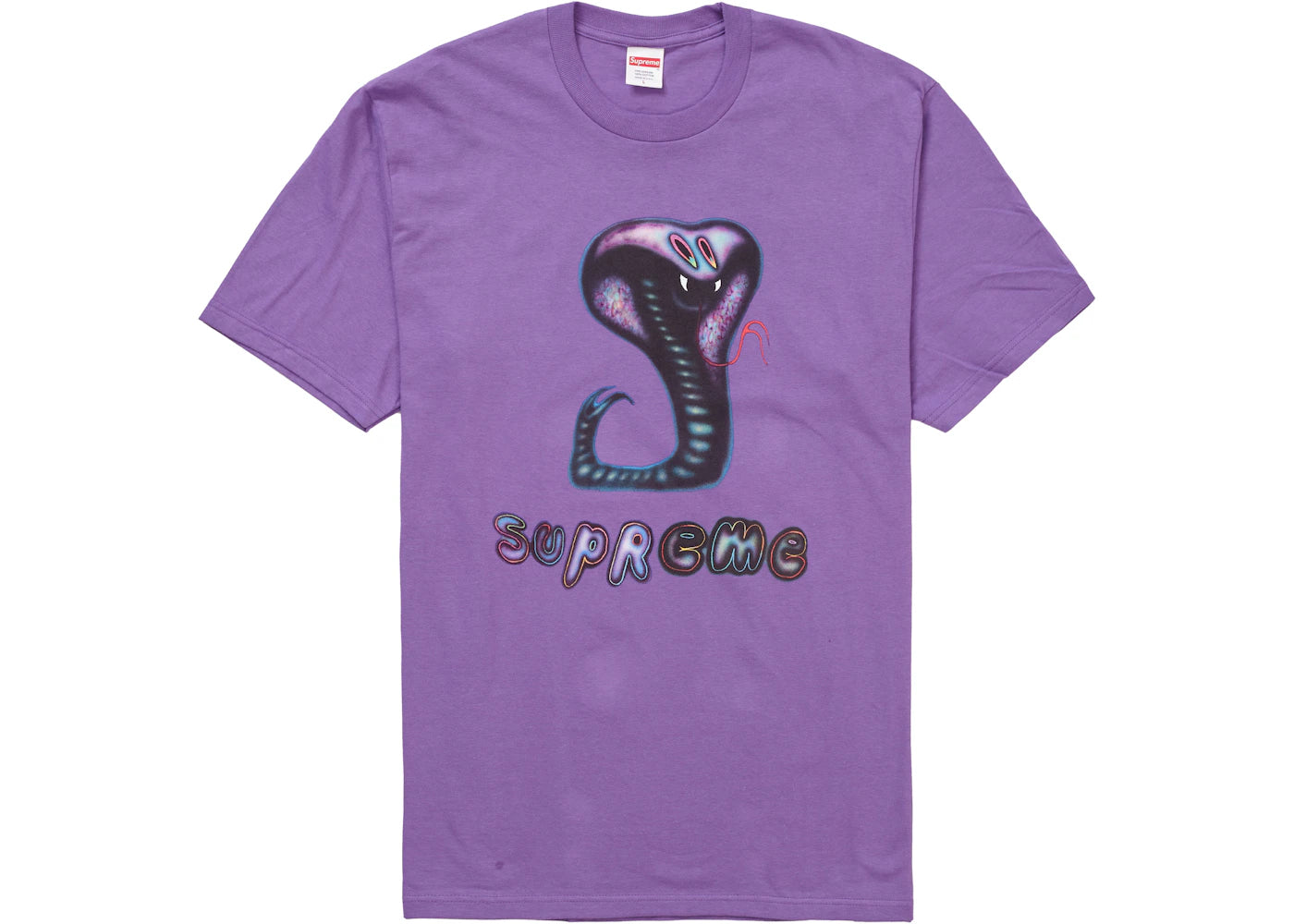 Supreme Snake Tee Purple