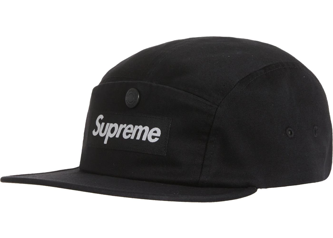 Supreme Snap Pocket Camp Cap (FW23) Black