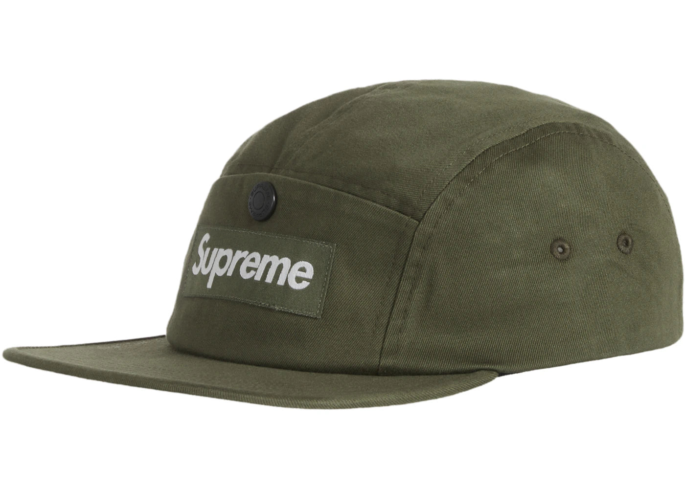 Supreme Snap Pocket Camp Cap (FW23) Olive