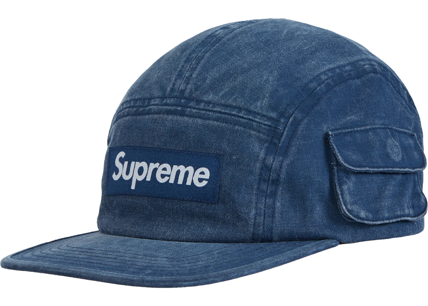 Supreme Snap Pocket Camp Cap Navy