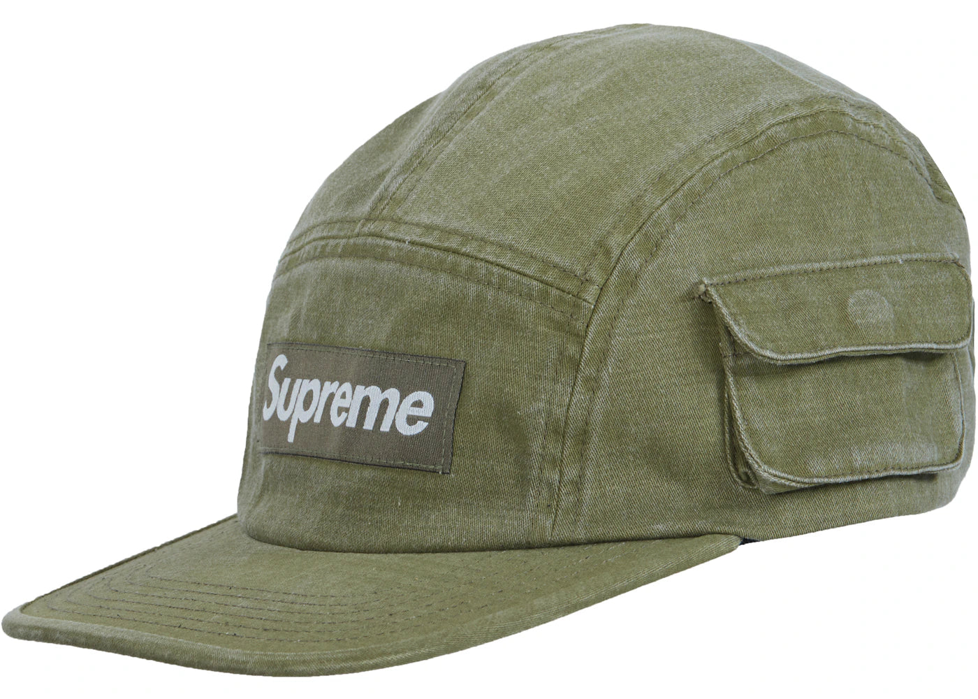 Supreme Snap Pocket Camp Cap Olive