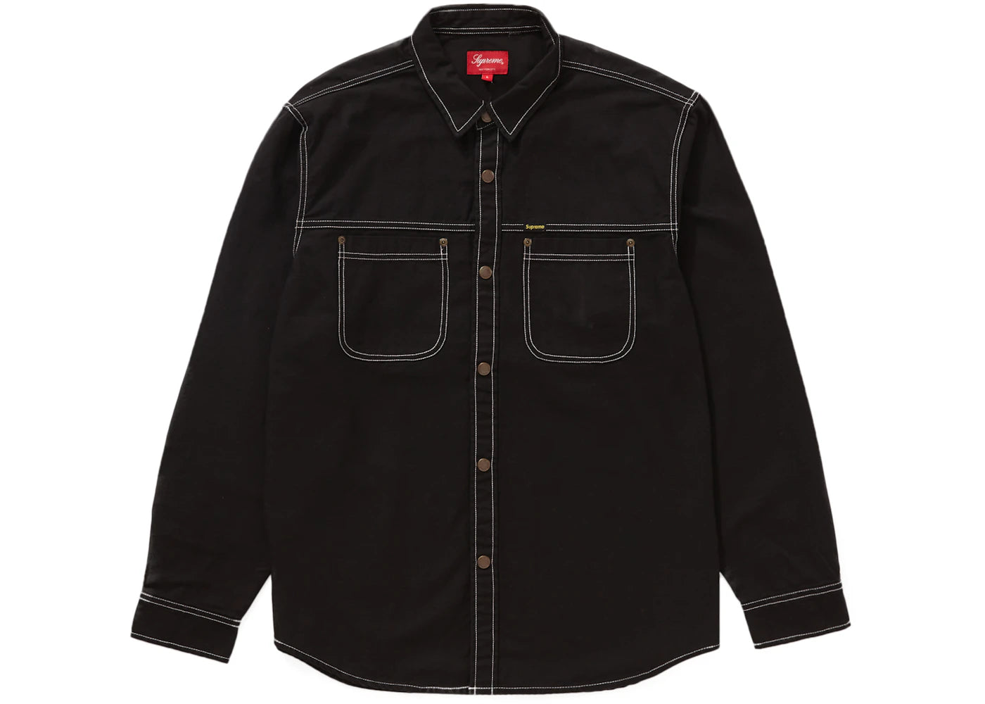 Supreme Snap Work Shirt Black