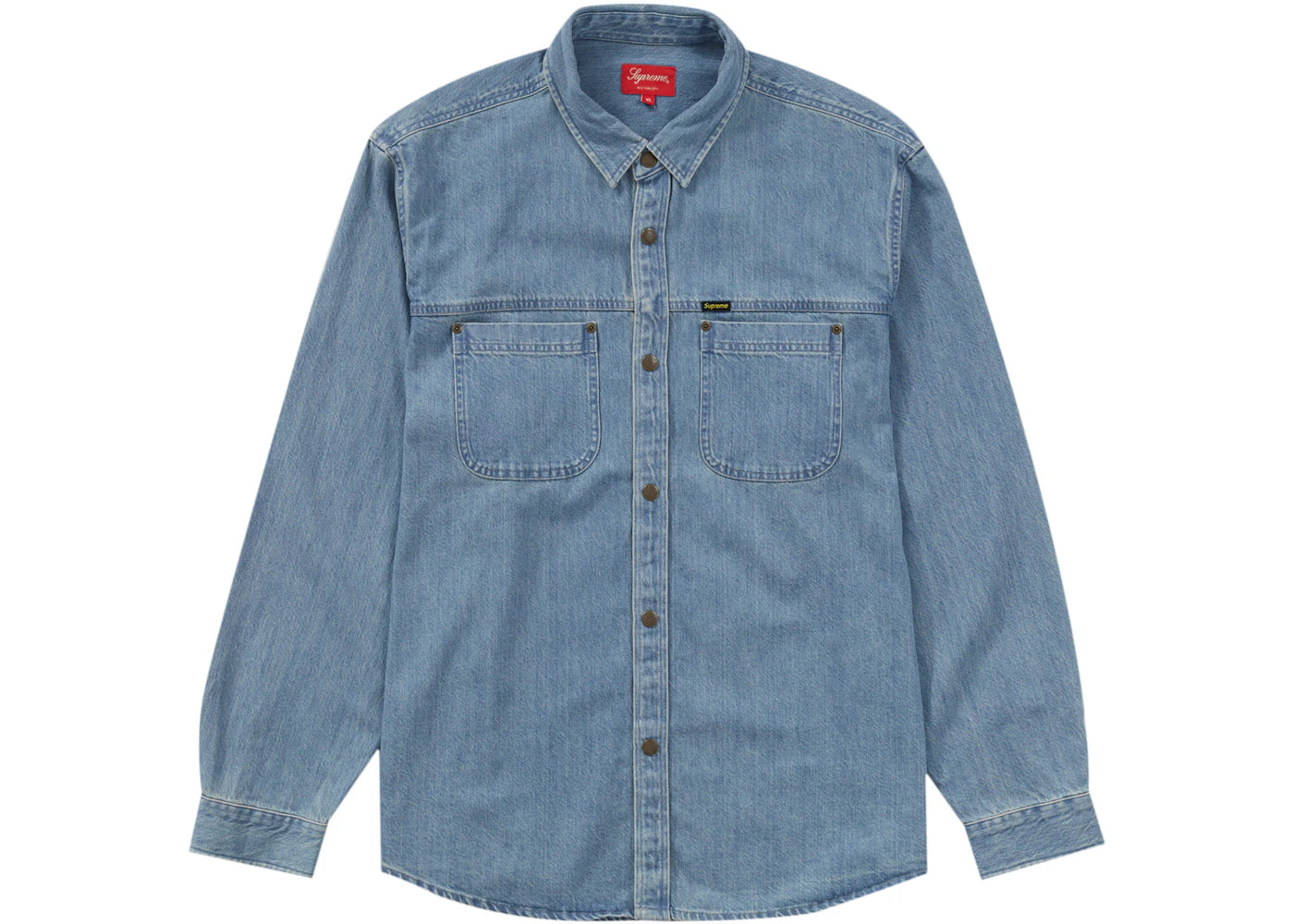 Supreme Snap Work Shirt Denim