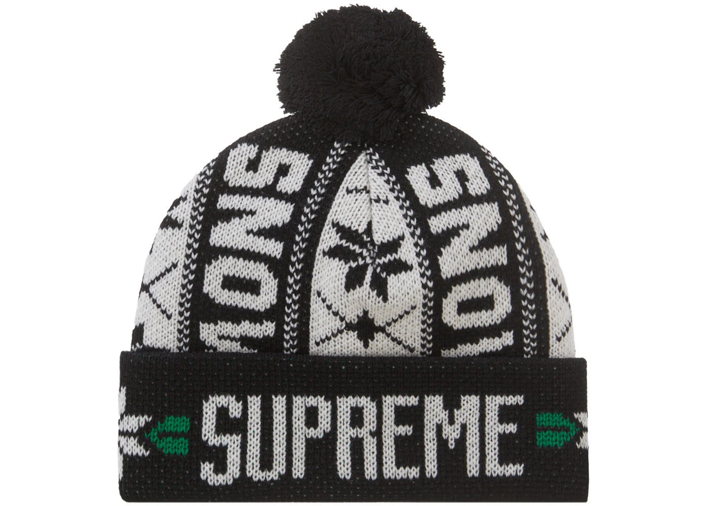 Supreme Snow Beanie Black