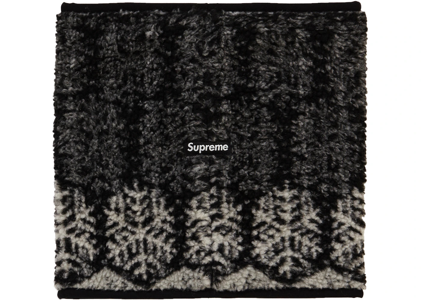 Supreme Snowflake Neck Gaiter Black