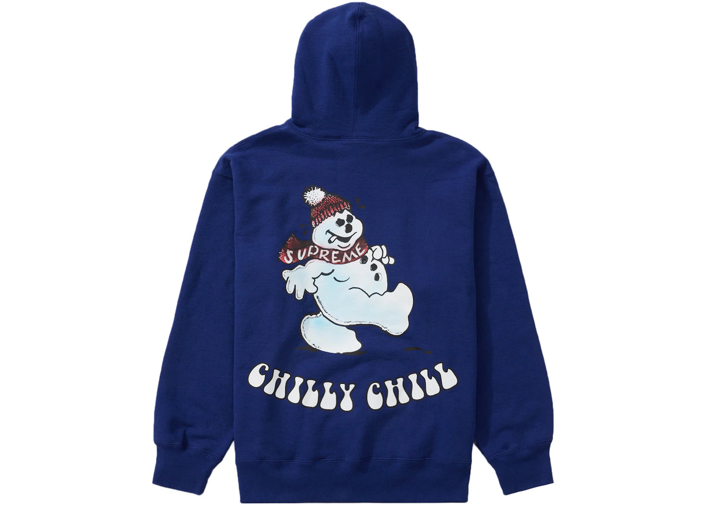 Supreme Snowman Hooded Sweatshirt Dark Royal