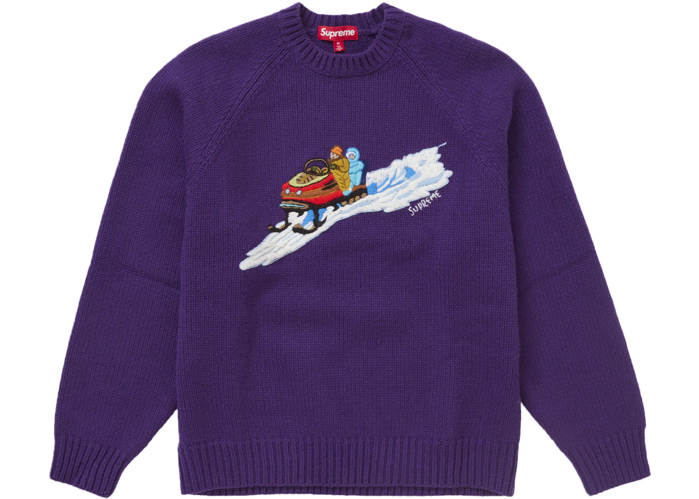 Supreme Snowmobile Sweater Purple