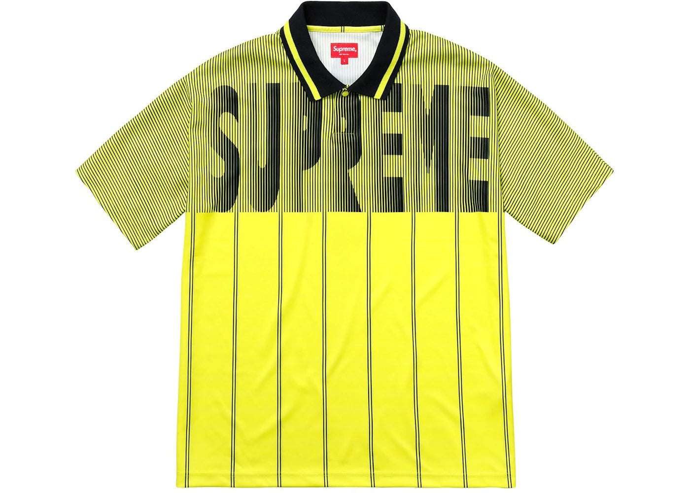 Supreme Soccer Polo Lime Green