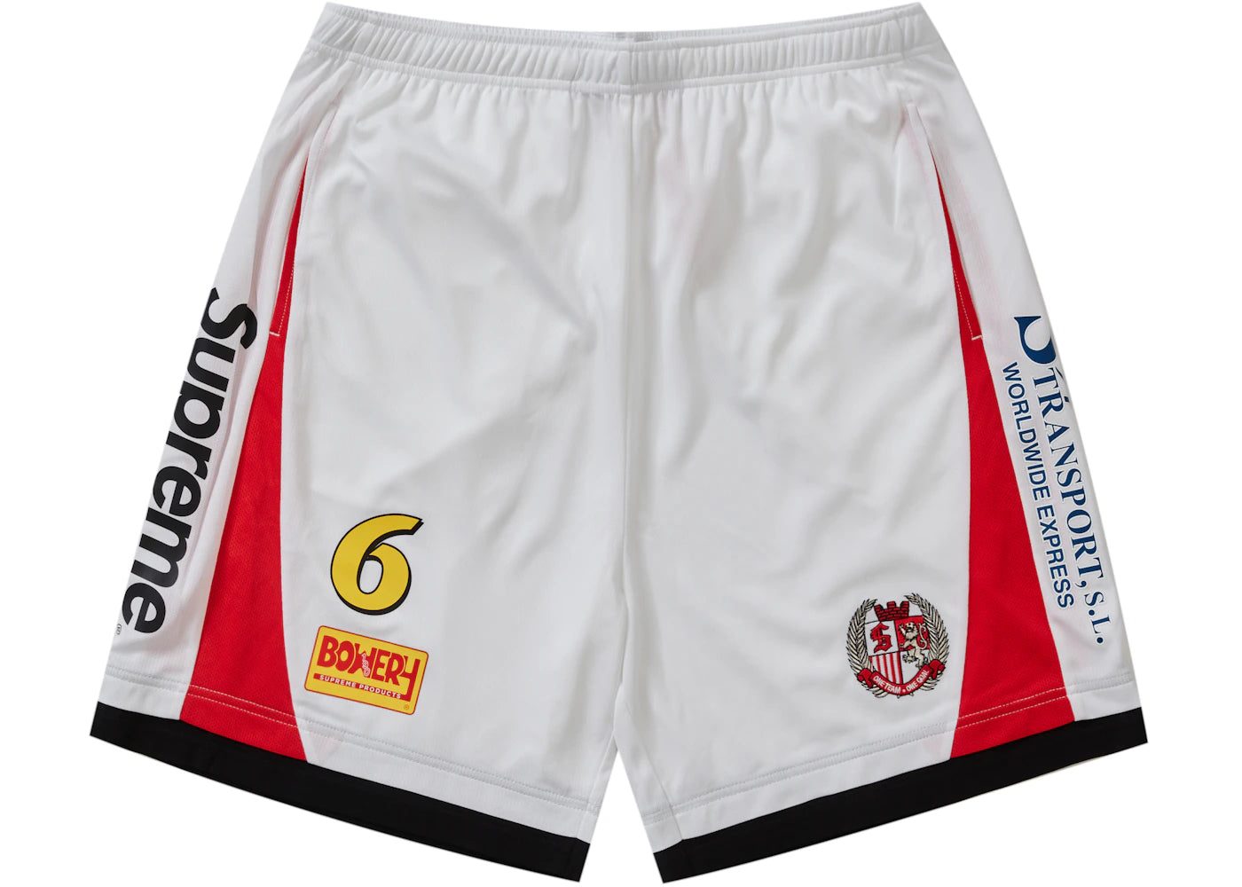 Supreme Soccer Short White