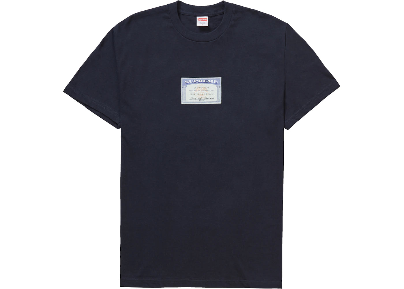 Supreme Social Tee Navy